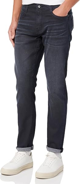 Only & Sons Onsloom Slim Life B. Black 6814 Dnm – Dżinsy slim fit Mężczyźni