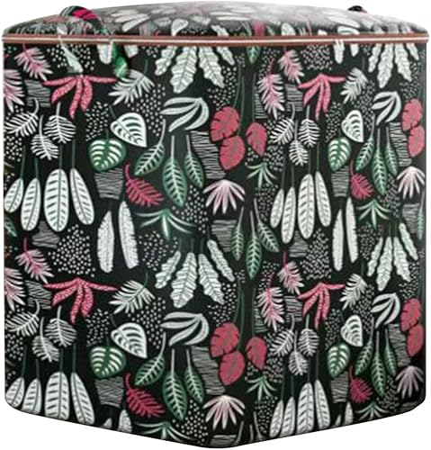 Miniatura 1 de Contenedores de almacenamiento para ropa con tapa con cremallera, organizador de armario, almacenamiento de tela para el hogar, colcha, caja de