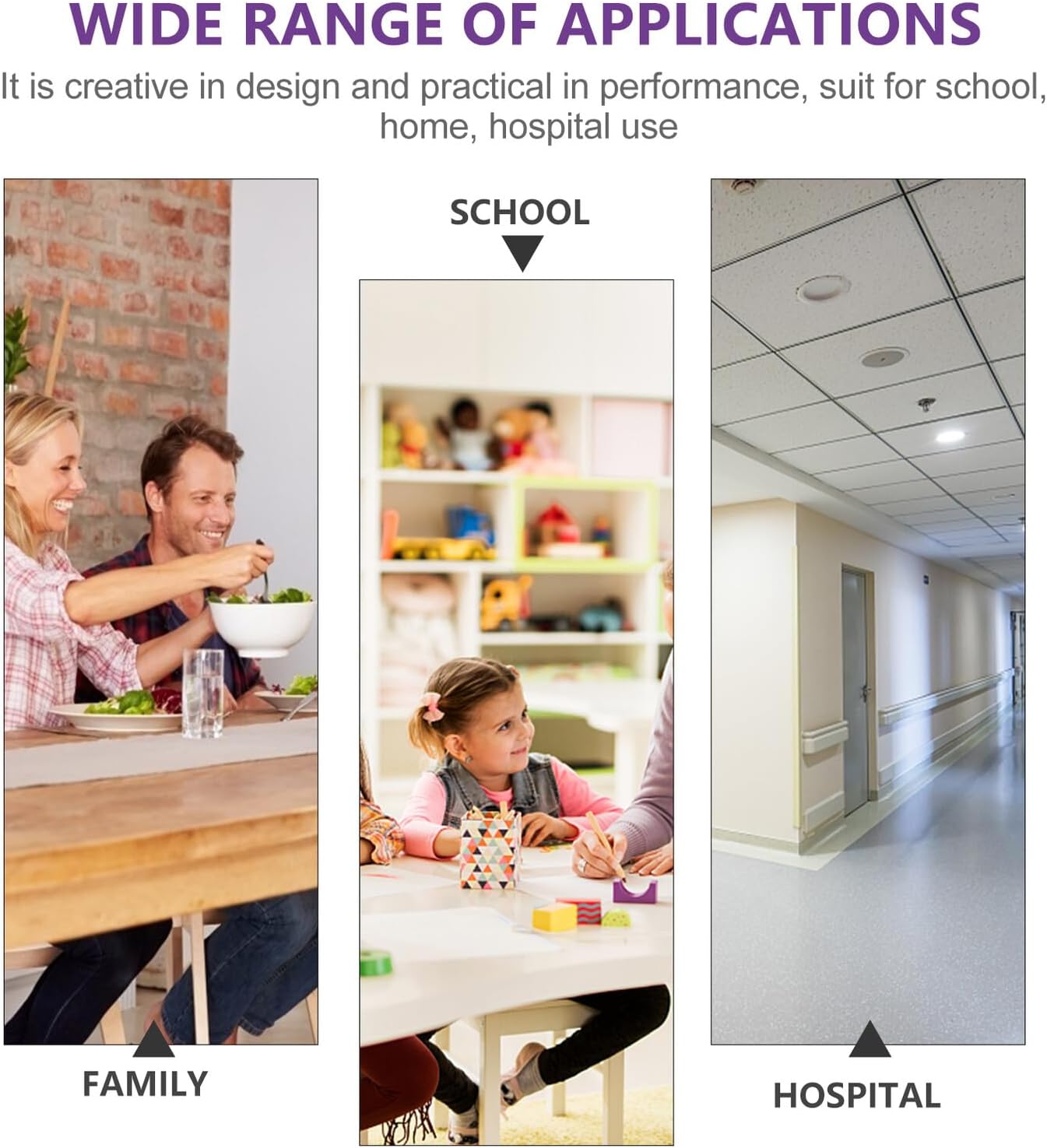 Pastoral Style Wall Mount Letter Box Density Board Mailbox for School Home Suggestion Collection with Decorative Painted Design and Confidential Storage