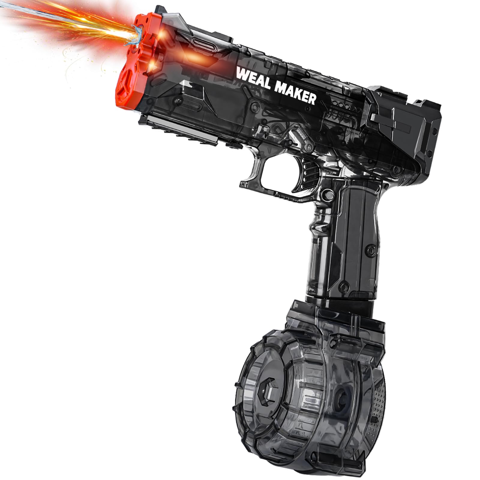 【美品】PREMIUM RELEASE 　WARM & COOL GUN 71cm Manual Auto Two Modes Water Bomb Gun, High Speed Gel