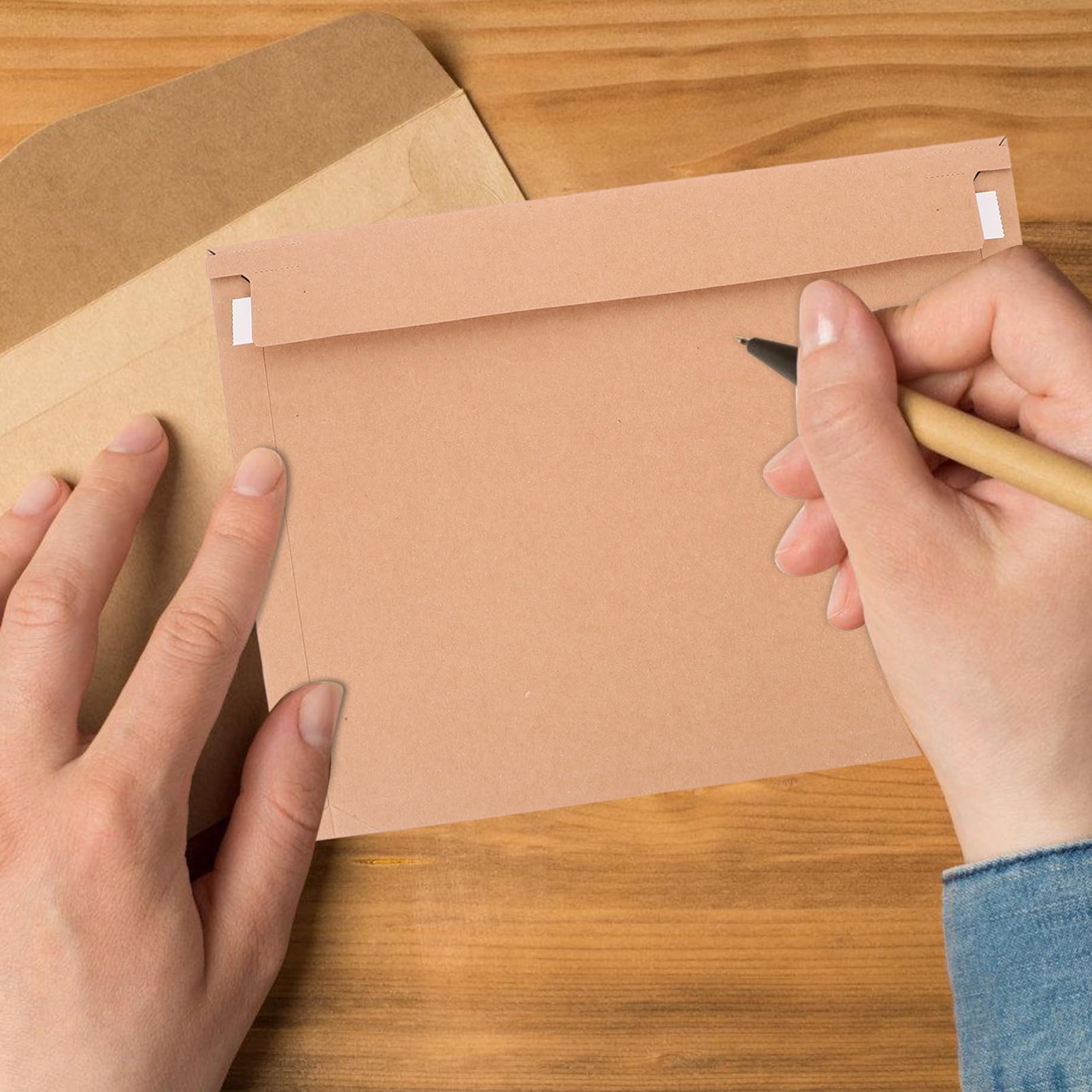 30 Stück A4-versandtaschen Für Fotodokumente Dicke Gepolsterte Umschläge Aus Karton Selbstklebende Versandumschläge Flaches Design Für Karten Akten Einladungen