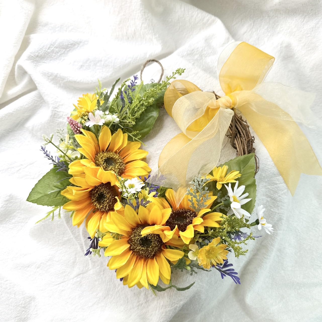 Lulu's ルルズ 夏のひまわりリース 向日葵 サマーリース スワッグ