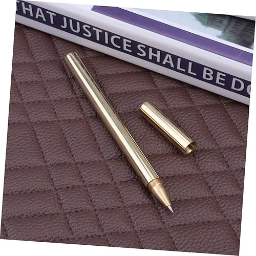 Miniatura 3 de Operitacx bolígrafos de firma pluma de gel bolígrafos de regalo pluma signo suministros de oficina cilindro de pluma de metal