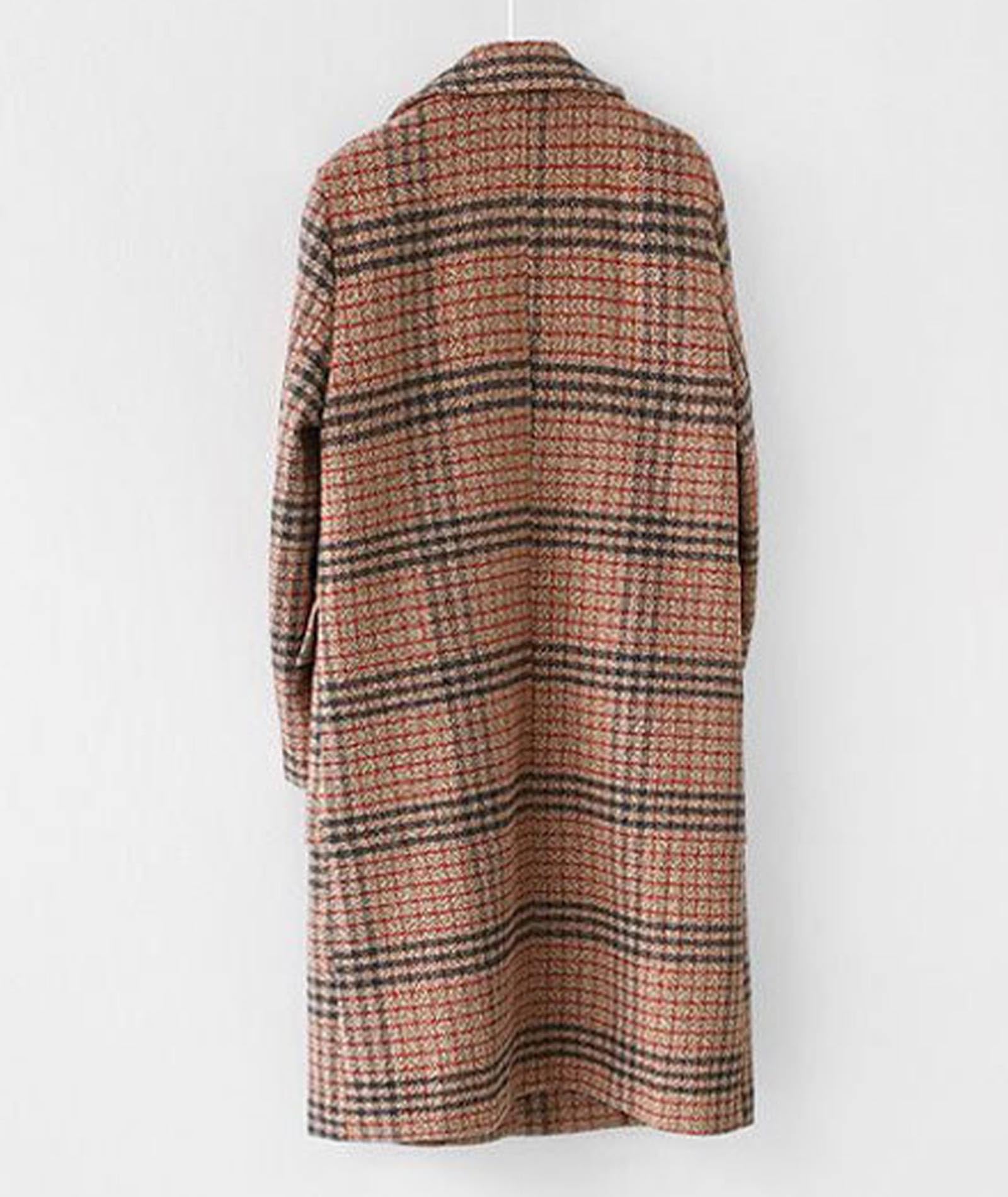 xxxiticat Cappotti a maglia da donna con bottoni a doppia fila invernale sciolti misto lana cappotto capispalla