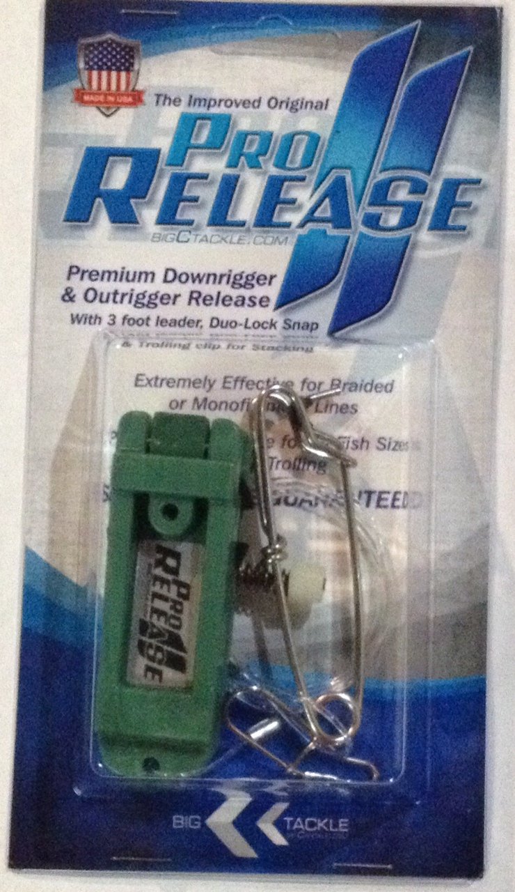 Big C Tackle Pro Release II Downrigger Release Clip (Kelly Green)