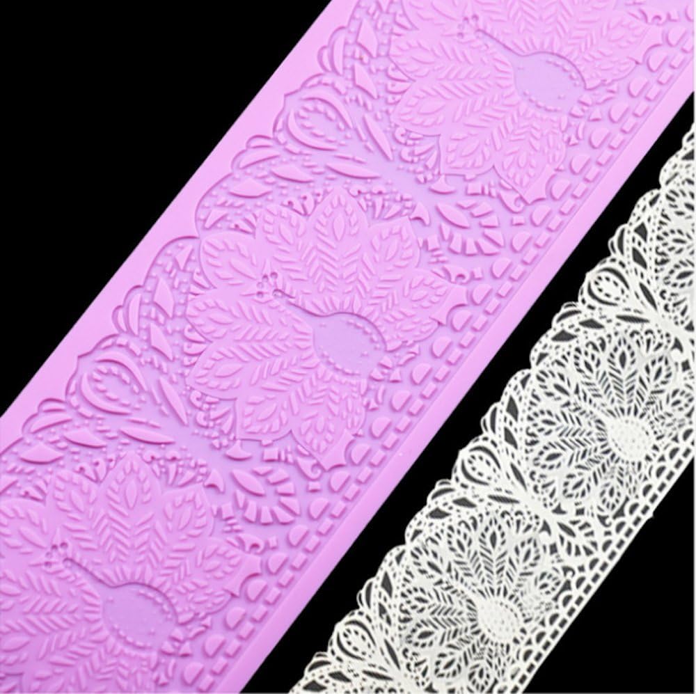 Silicone Cake Lace Mat Peacock, Edible Icing Lace, Wedding Cake Decorating Mold, Sugar Art Baking Mould