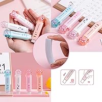 Vista 5 de Borrador retráctil, 4 borradores de goma push-pull sin rastro, útiles para empujar y tirar de la pata de gato, lindo borrador de goma adecuado