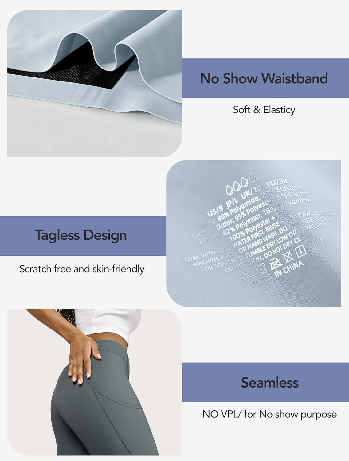 TIICHOO Seamless Period Underwear for Women Regular Absorbency No Show Period Bikini Panties 7 Pack