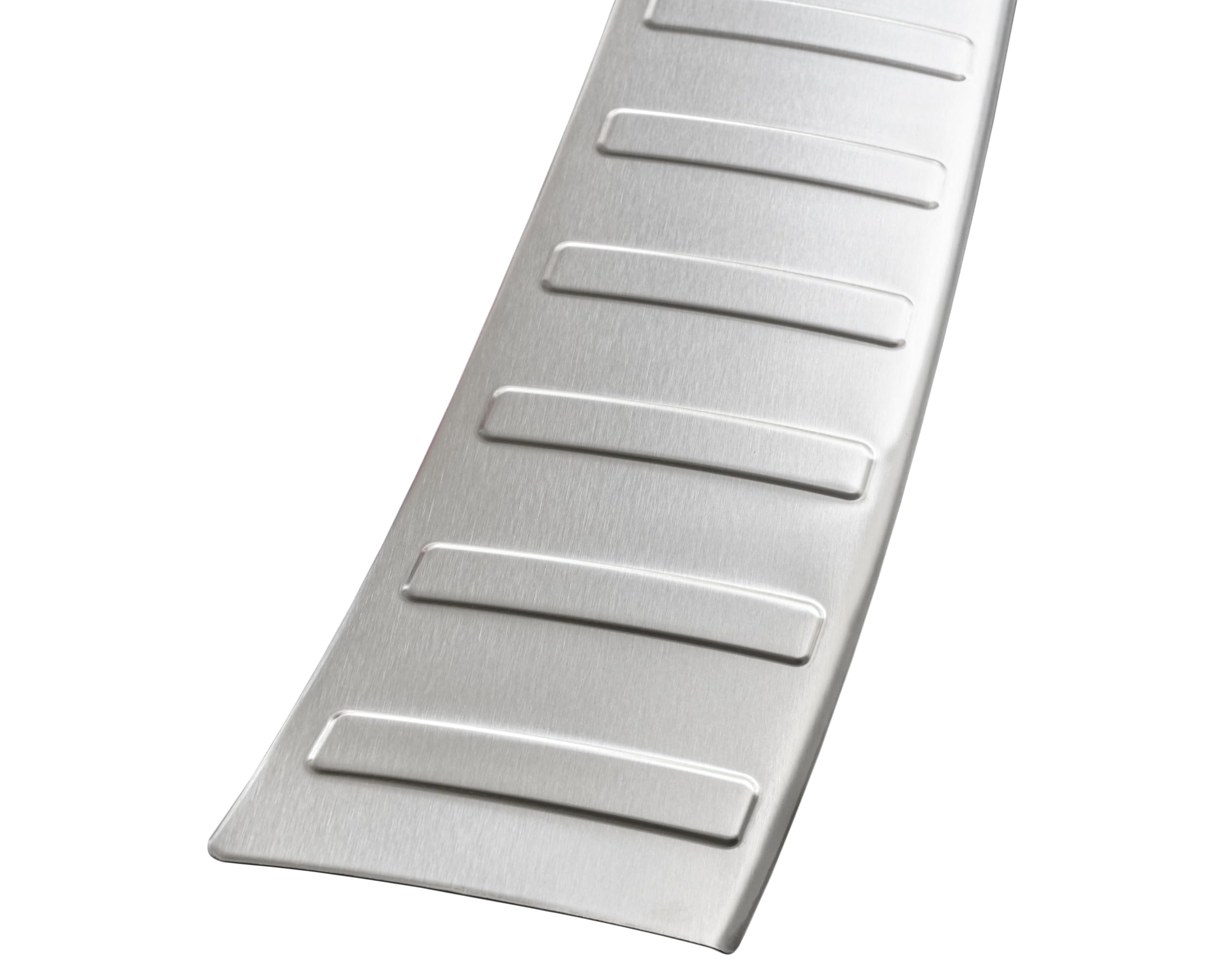 RECAMBO Protezione per paraurti in acciaio inox compatibile con Mini Countryman F60 LCI | BJ 06.2020 2023 opaco spazzolato con texture styling e protezione per il paraurti