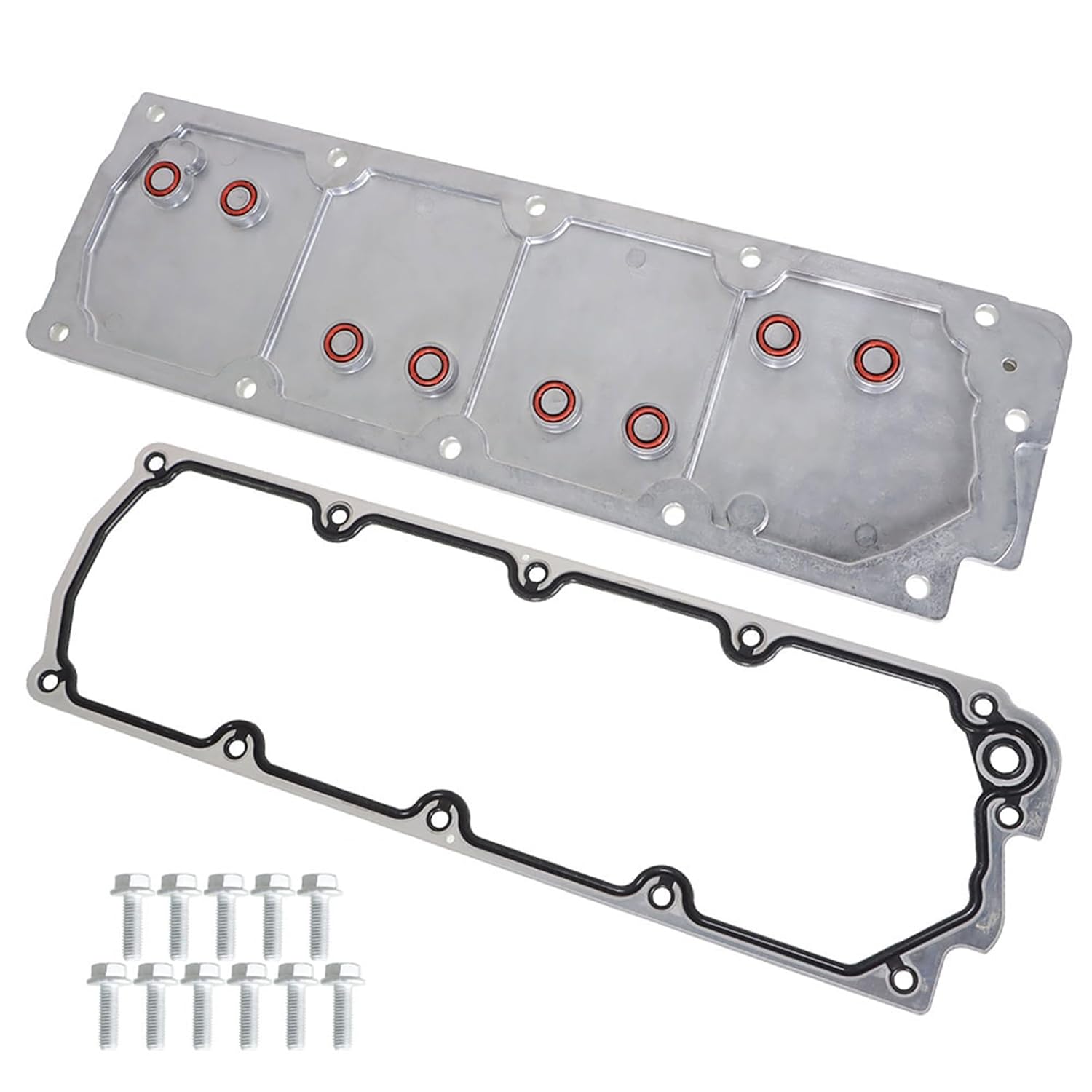 Engine Valley Cover Gasket Bolts Kit Non AFM DOD Replacement for GM Gen 4 LS LS2 LS3 LS7 2007-2013 12598832