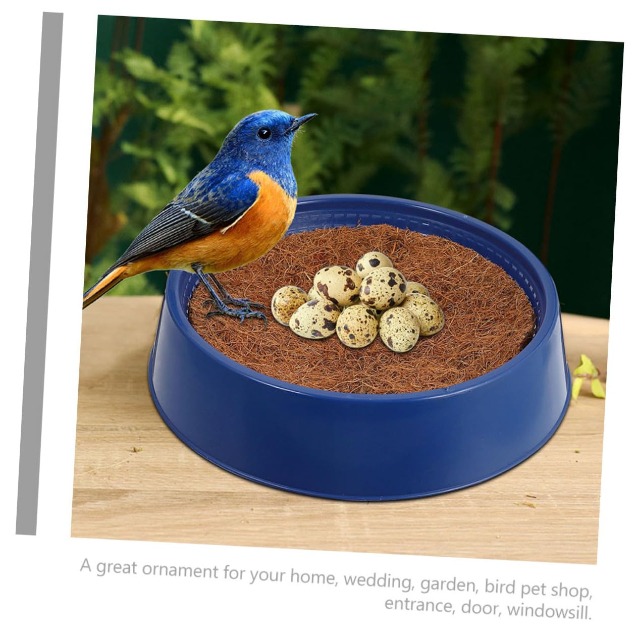 FRCOLOR 1 Juego Macetas De Paloma Transportadora Criadero De Palomas Jaula Nido De Palomas Suministro De Palomas Cama De Pájaro Cama De Paloma El Plastico Nido De Cría El Nido del Pájaro