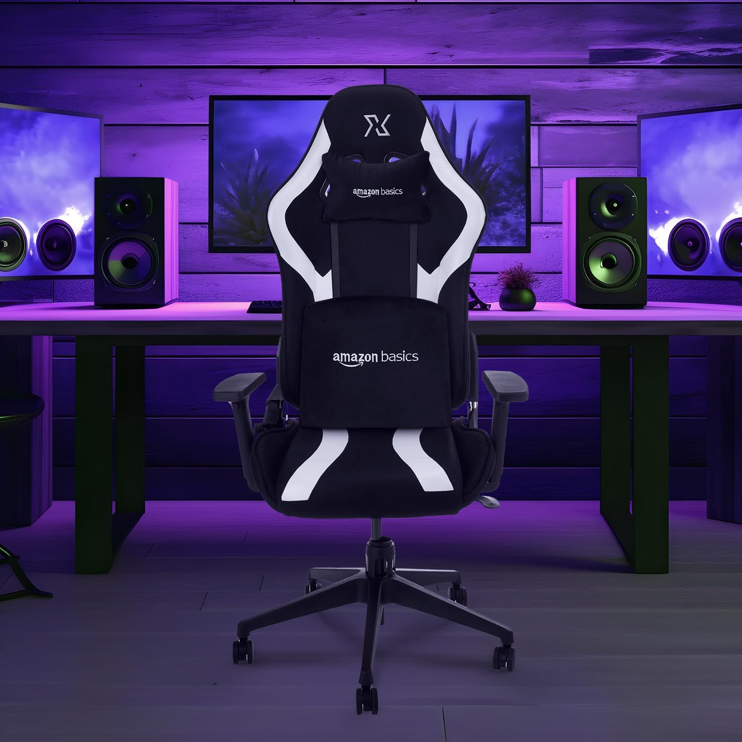 Amazon Basics Euphora Gaming Chair (White) | Aluminium (B0C3J3W21N) Amazon Price History, Amazon Price Tracker