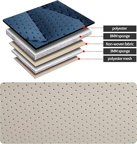 Miniatura 46 de GXT Bench Seat Cover, Premium Faux Leather Bench Seat Covers for Trucks - Universal Fit for Most Sedans SUV Pick-up Truck, Durable for Long Lasting