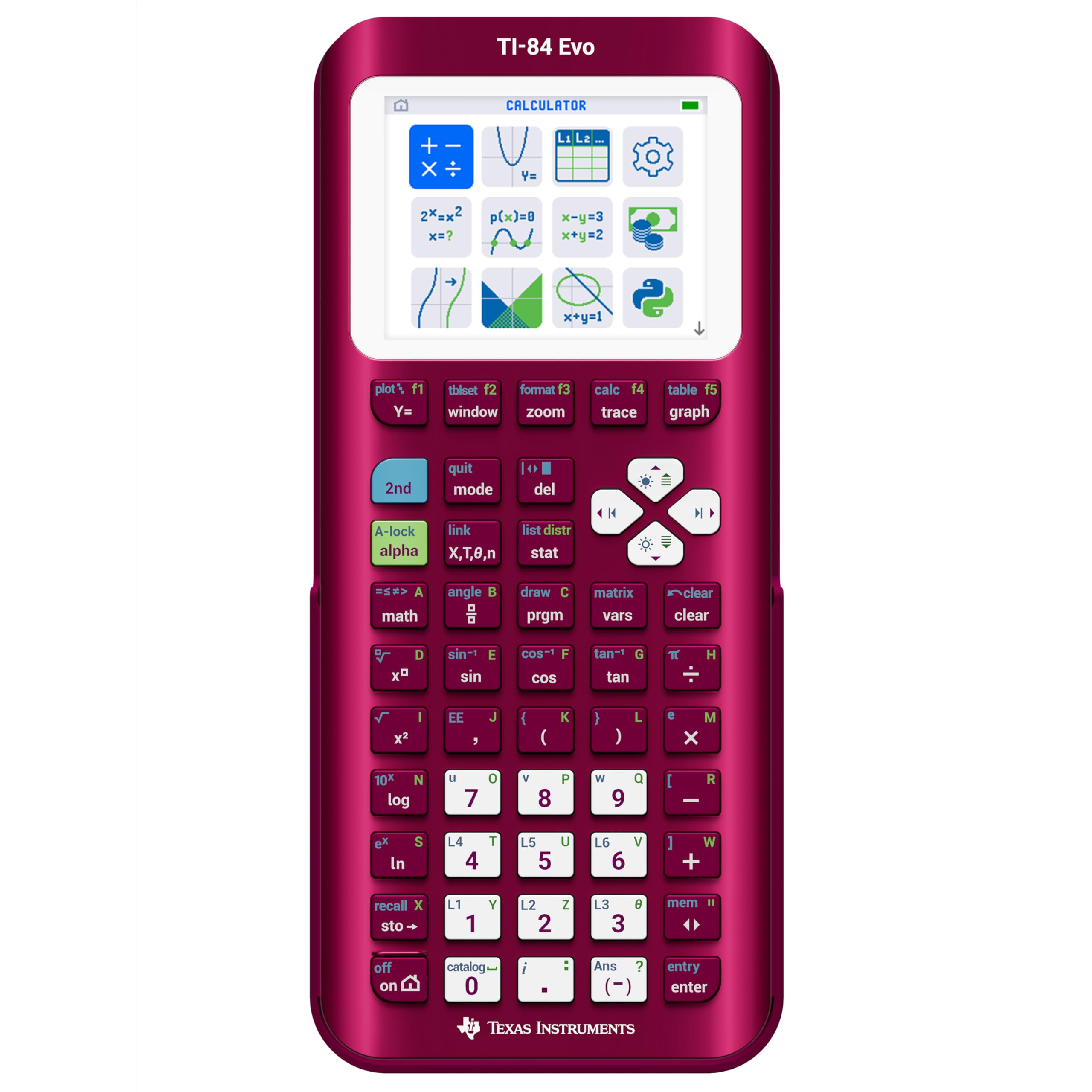 Texas Instruments Graphing Calculator 84EVOFC1L1A8