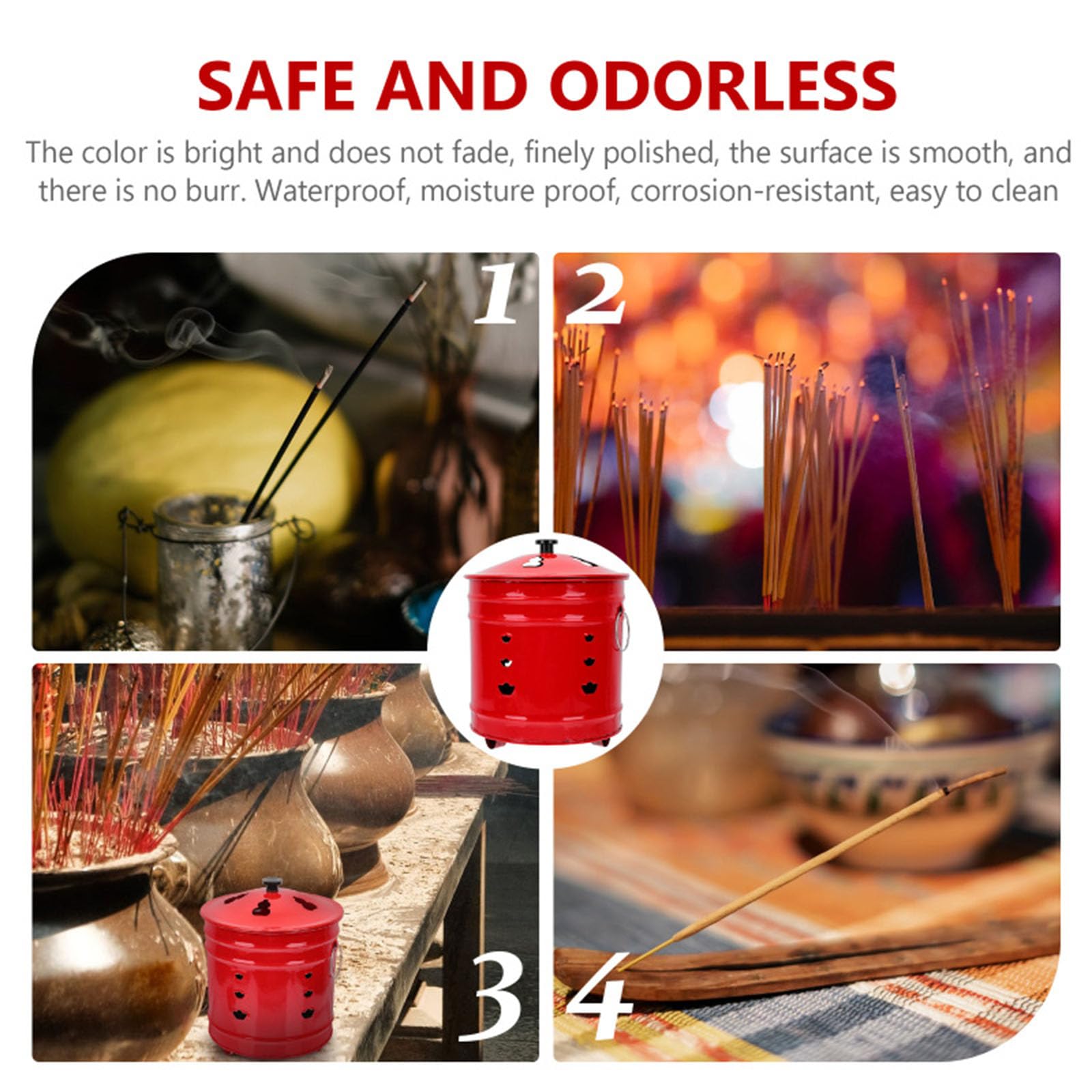 Amazon.co.jp: 焼却炉 焼却器 家庭用 無煙、蓋とハンドル付き小型焼却