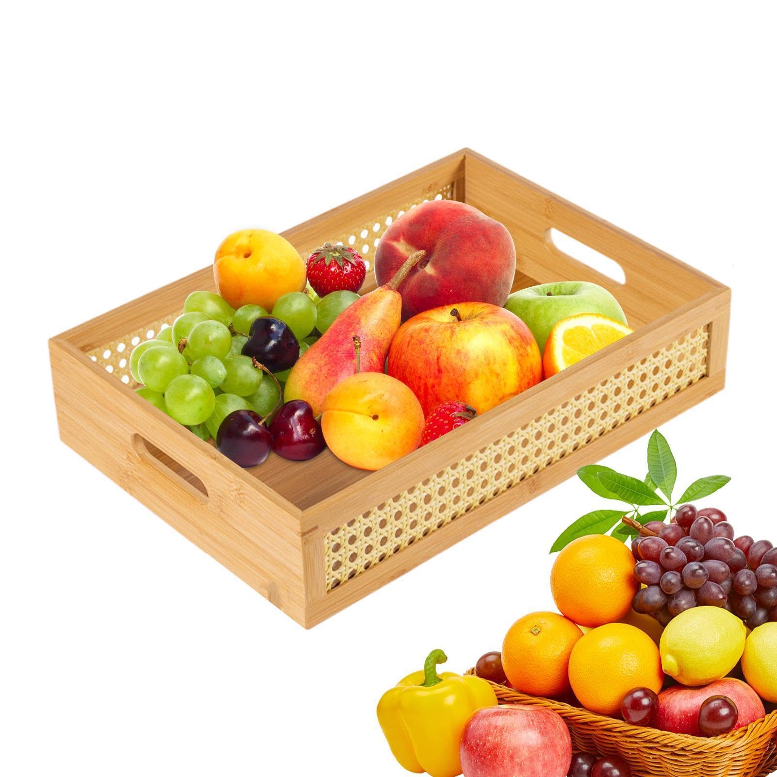 Paniers de rangement en rotin naturel haut de gamme pour vos livres