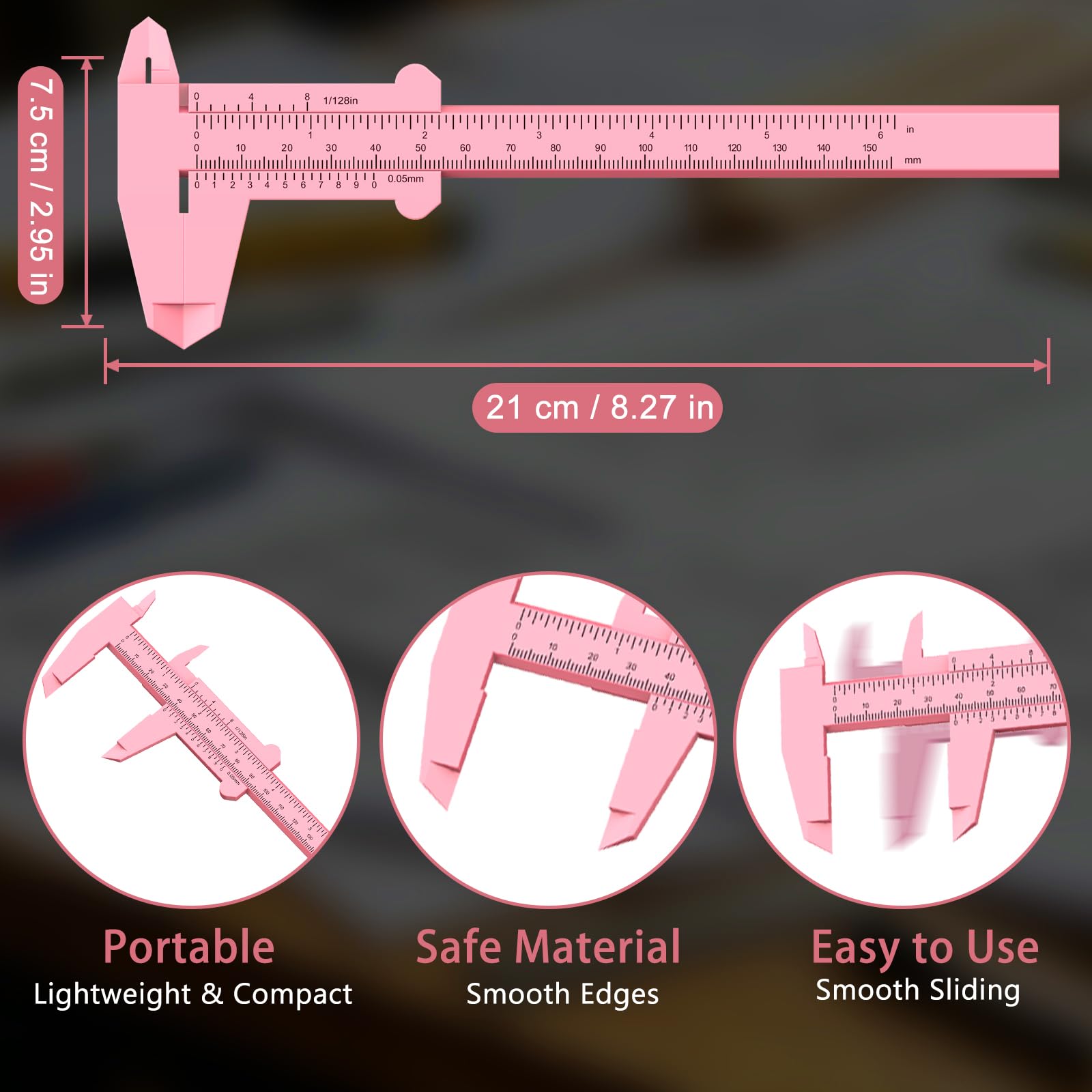 Eyebrow Calipers - Precise Brow Mapping Ruler -3