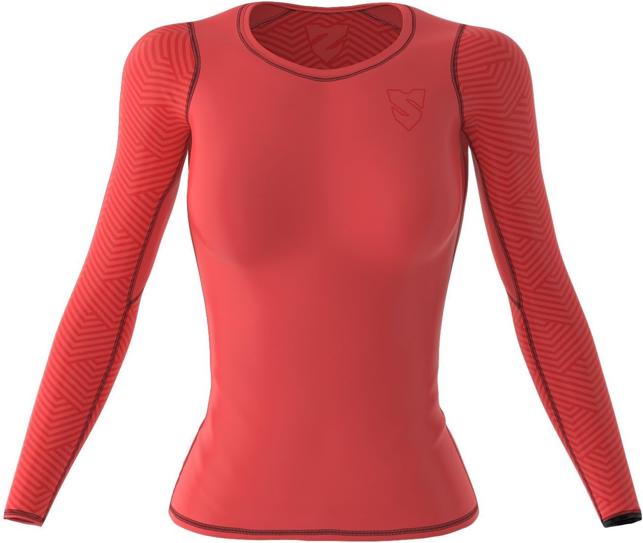 SMMASHGrenadine Womens Long Sleeve Compression Tops, Breathable and Light, Functional Thermal Shirt for Crossfit, Fitness, Yoga, Gym, Running, Sport Long sleeved, Antibacterial Material…