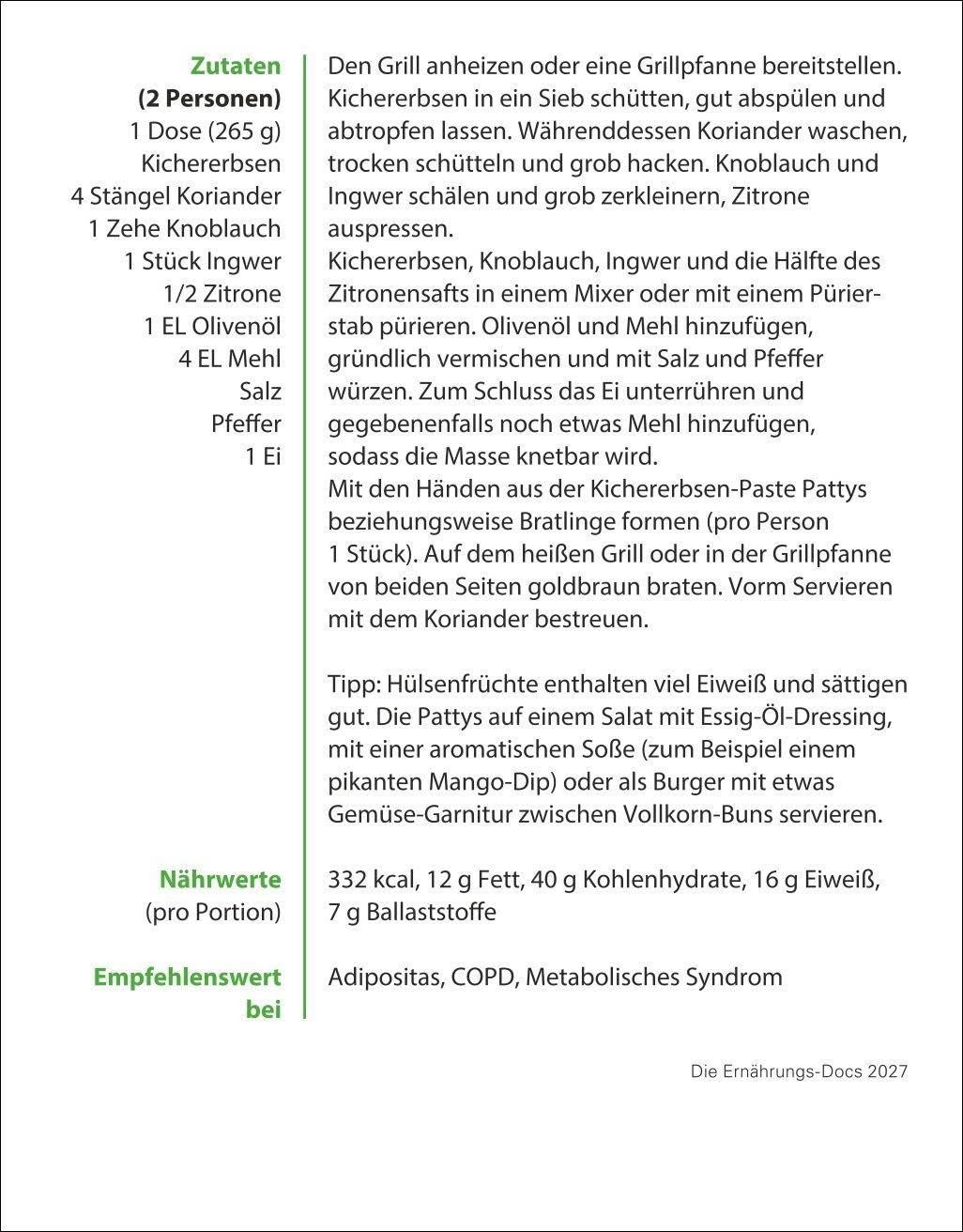Die Ernährungs-Docs - Gesund durch das Jahr Tagesabreißkalender 2027: Die tägliche Dosis Wissen über gesunde Ernährung: Der Aufstellkalender mit wertvollen Tipps für Ihr Wohlbefinden
