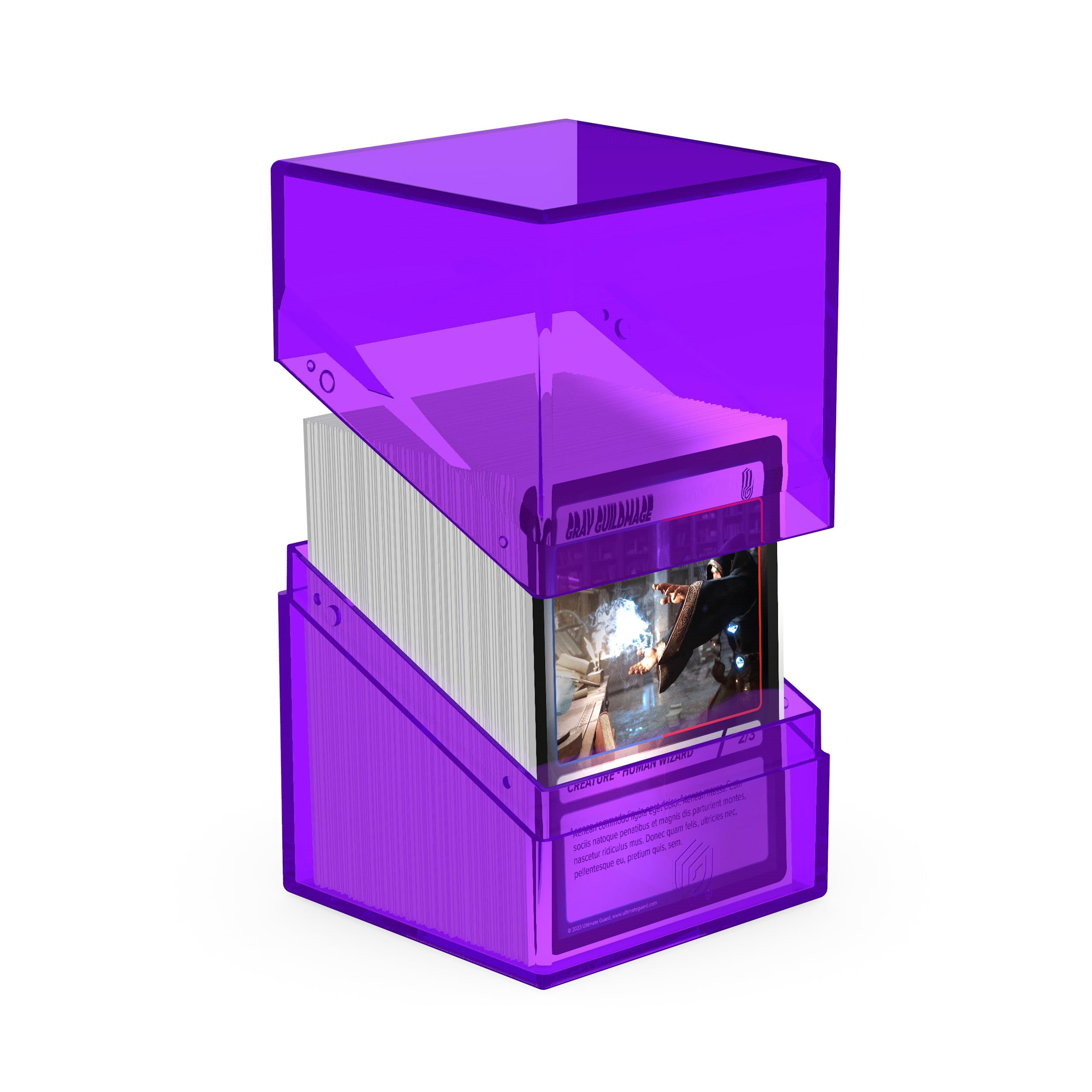 Ultimate Guard Boulder 100+ Clear - Amethyst, 7.8 cm x 7.6 cm x 8.2 cm - Image 3