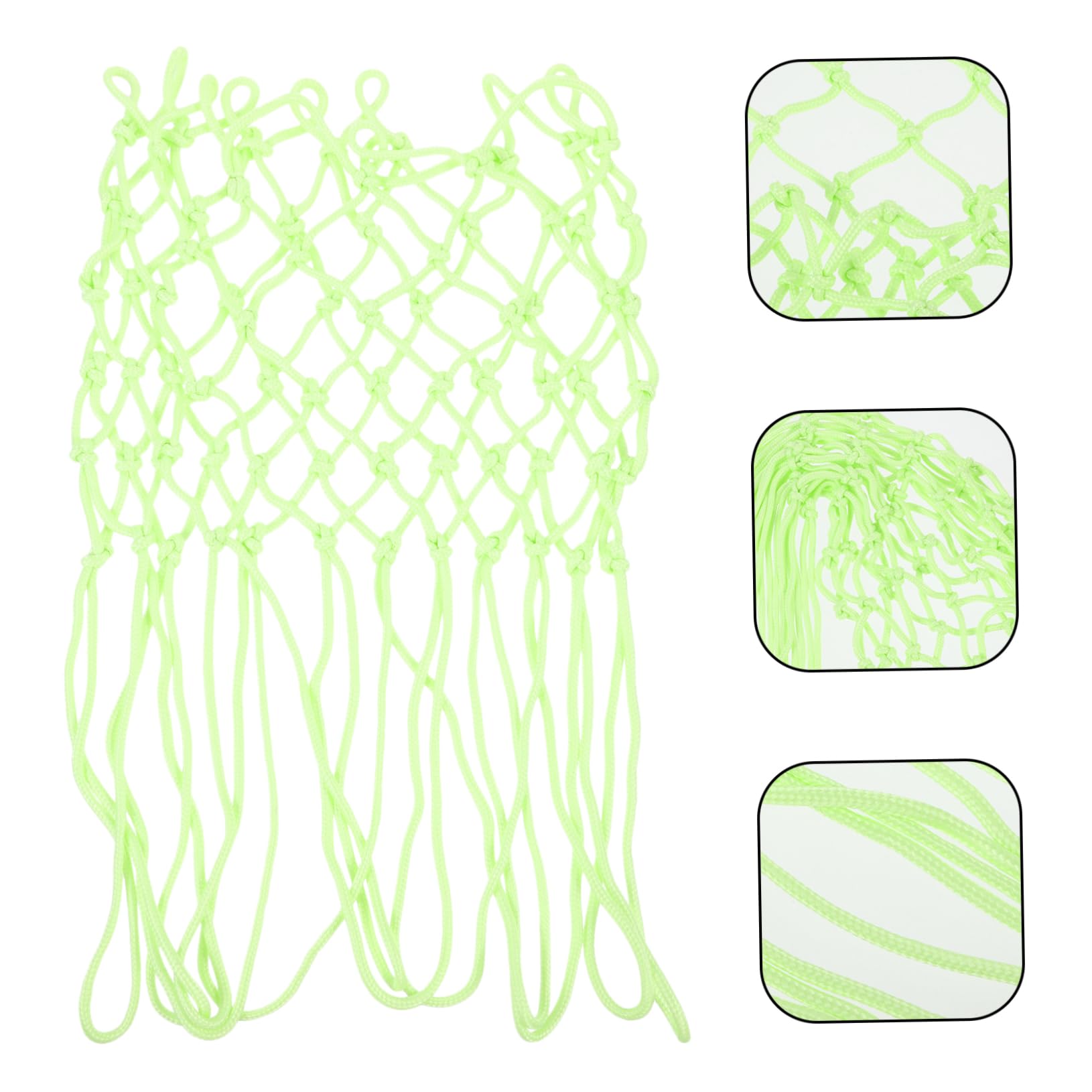 SUPVOX Glow Basketball Net Outdoor Nightlight Luminous Net for Basketball Hoop Replacement