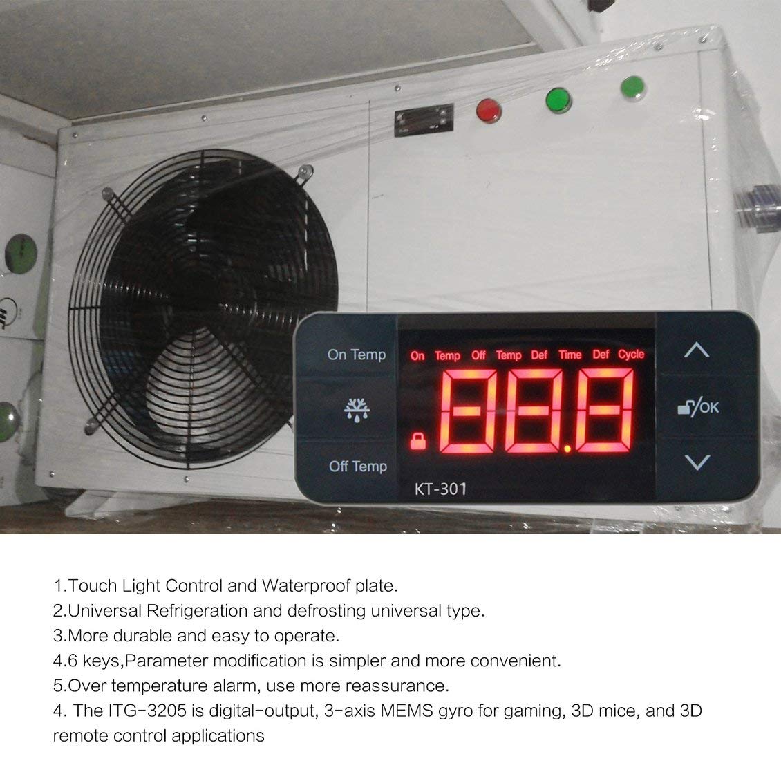 Buy fghdfdhfdgjhh Fit KT301 Temperature Controller Thermostat Fridge