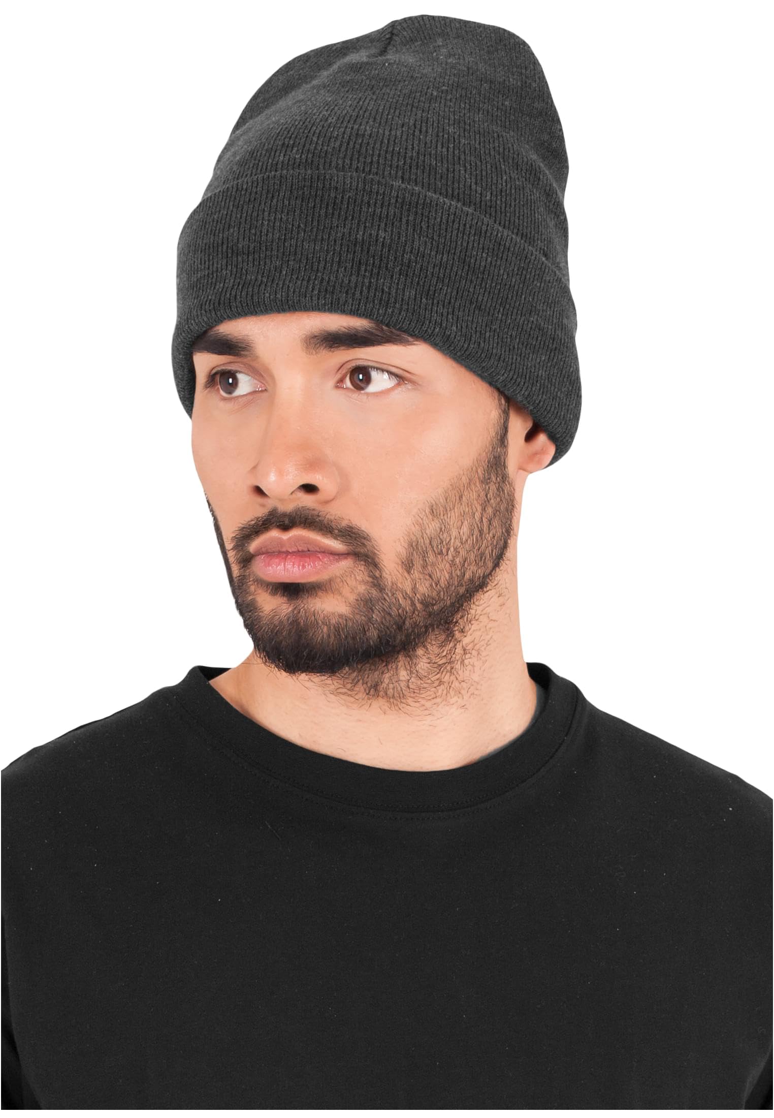 Flexfit Mütze Heavyweight Long Beanie, charcoal, one size