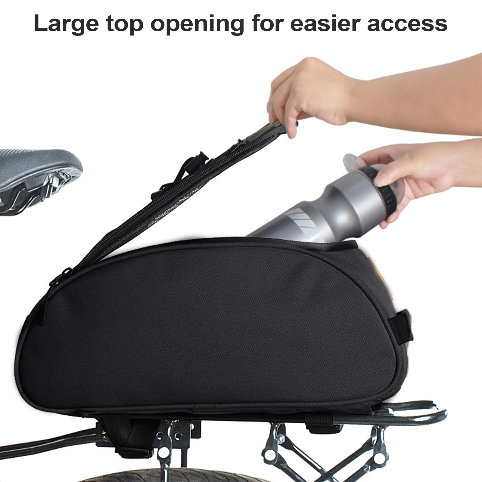 Amazon.co.jp: Lesunty リアバイクラックバッグ | ロードバイク用リア