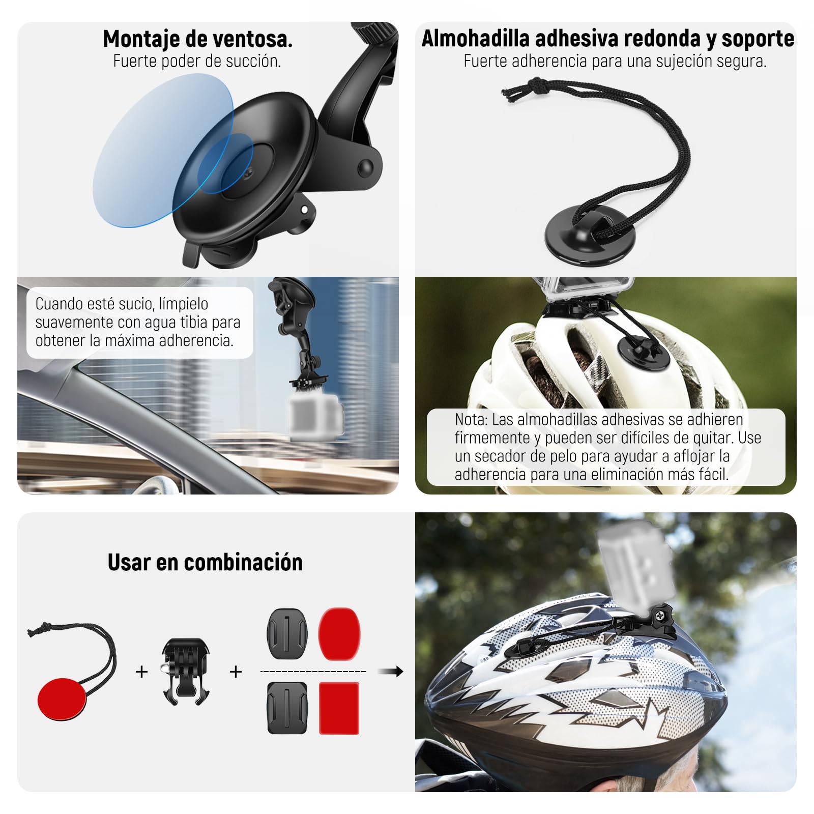 NEEWER 50 in 1 Action Camera Accessory Kit Compatible with GoPro DJI — Amazon image 6