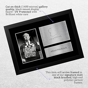 Amazon.co.jp: HWC Trading FR A4 アルフレッドヒッチコック サイコ