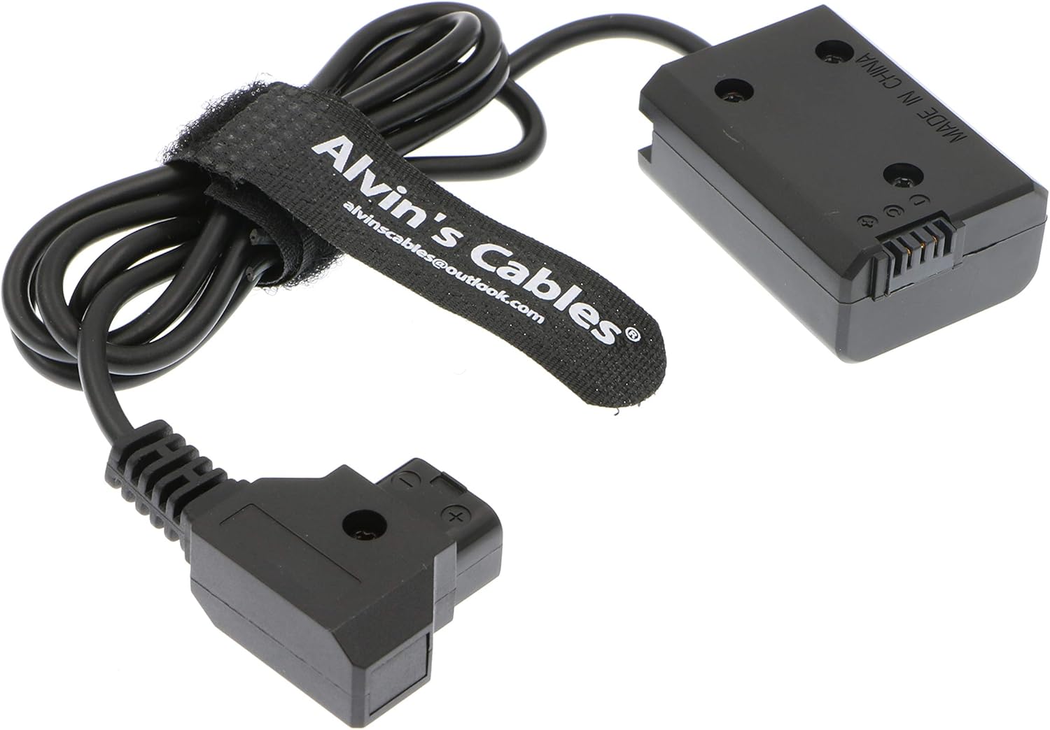 Alvin's Cables NP-FW50 Dummy Battery to D Tap Power Cable for Sony A7R A7S A7II Camera