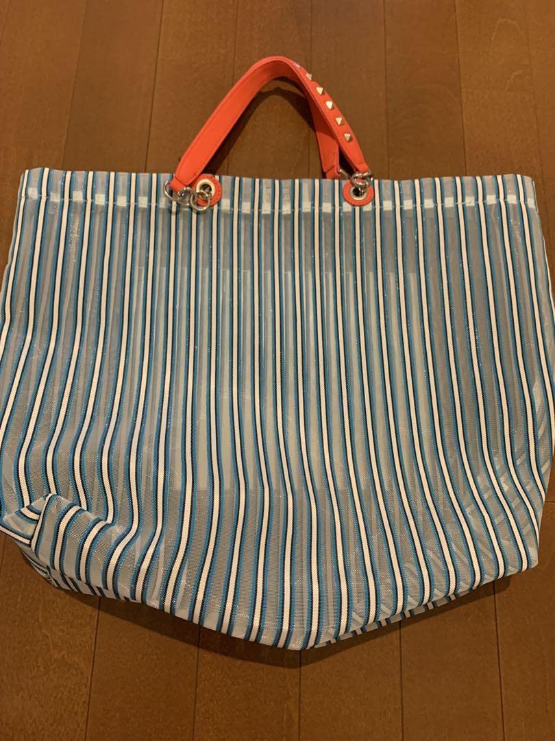 美品！ヒステリックグラマー メッシュトートバッグ HYSTERIC GLAMOUR ヒステリックグラマー LOGO TAPE MESH ロゴ