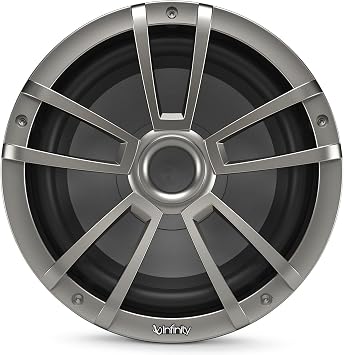 Infinity 1022MLT 10 Marine Subwoofer with RGB Lighting (Titanium)