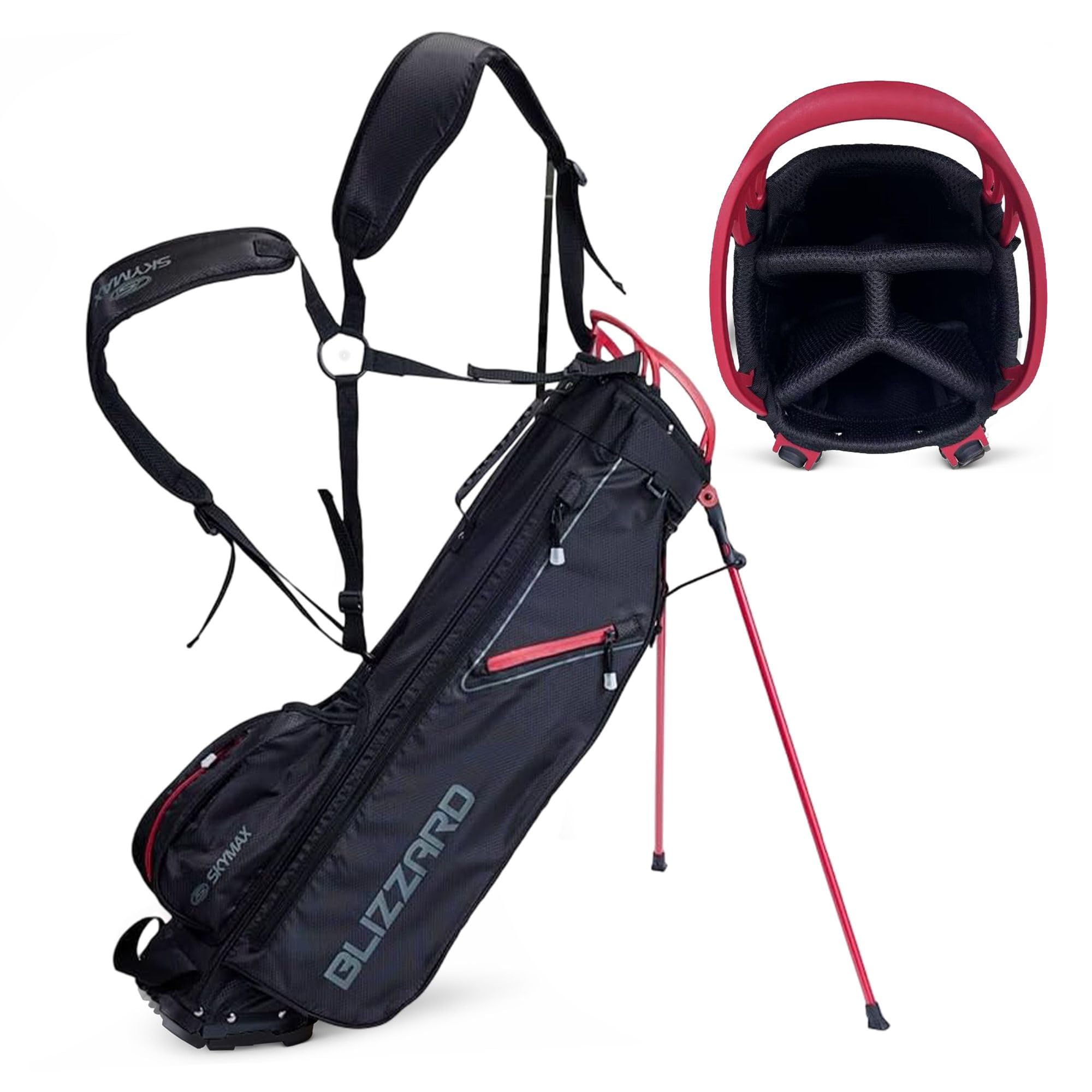 Skymax Blizzard 7" Stand Bag Black/Red
