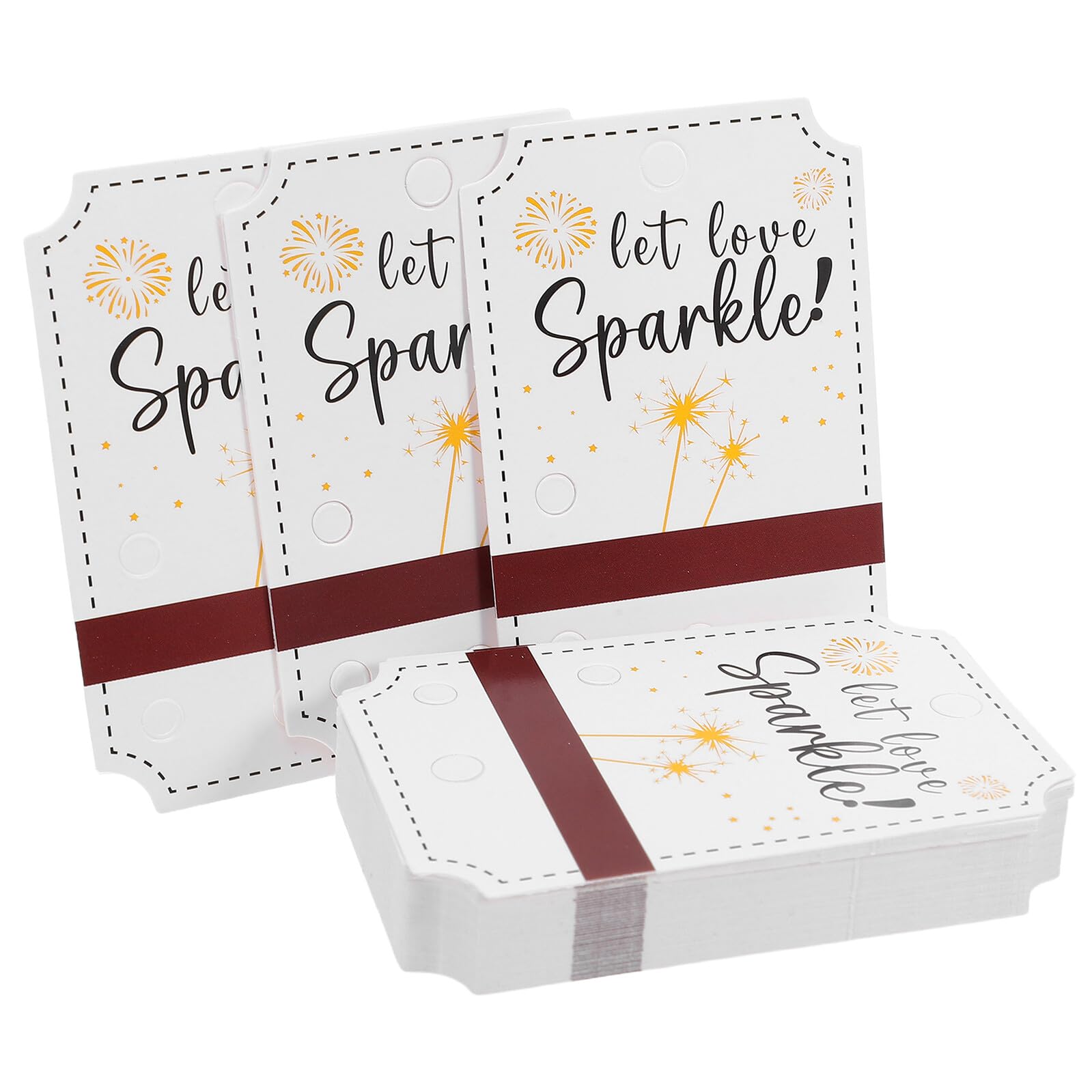 Holibanna 50 Stück Papieranhänger mit Löchern Etiketten für Hochzeitsgeschenke mit Reibefläche Vintage Design für Partygeschenke
