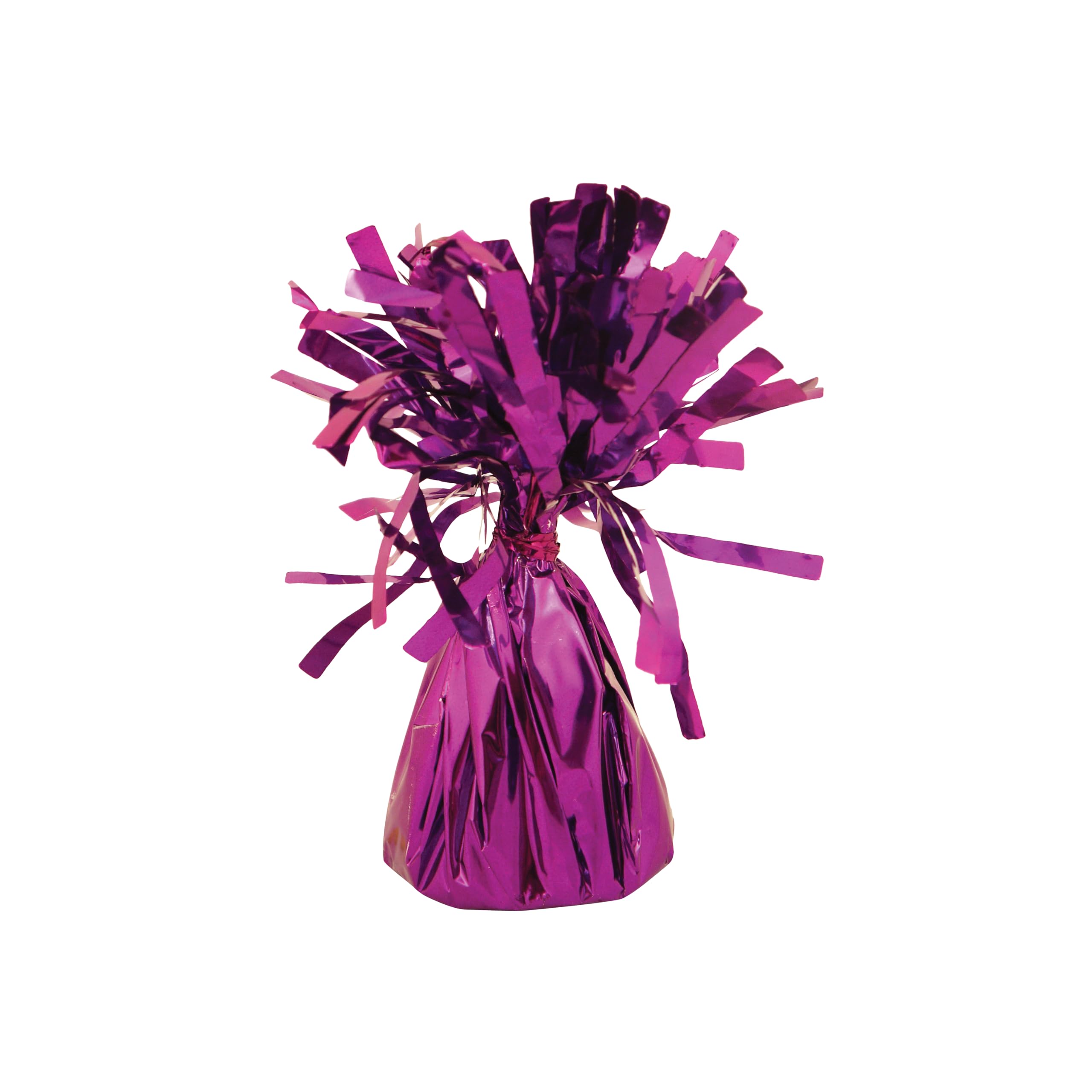 Henbrandt 6 x Purple Balloon Weights 160g Iridescent Fringed Foil Balloon Floor Weight for Helium Balloons Decoration Celebration Party Accessory for Anniversary Baby Shower Birthday Wedding
