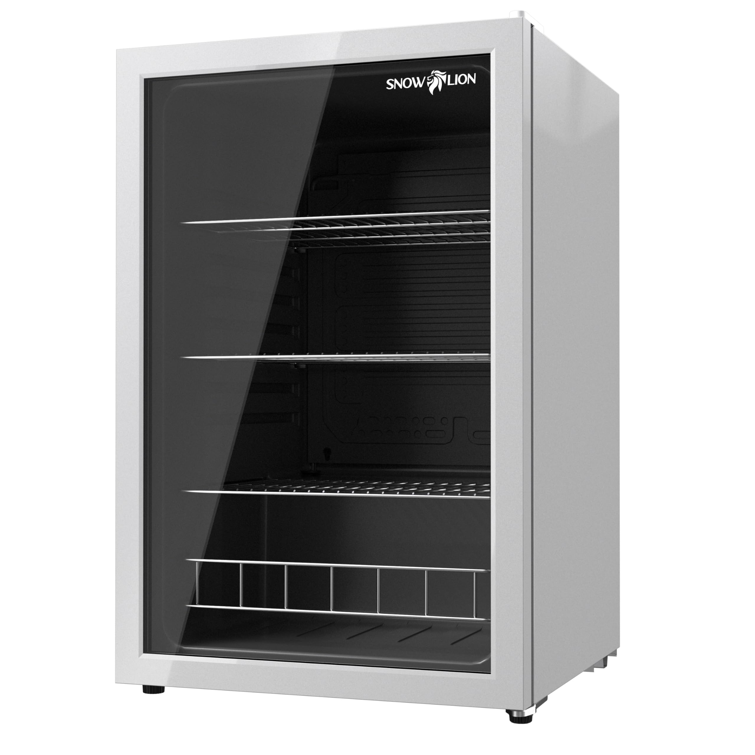 SnowLion SNFG024-WXL 4.6 cu ft Beverage Cooler White