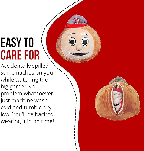 Miniatura 6 de Manta de peluche con capucha de gran tamaño, con bolsillo, regalos acogedores para adultos, mujeres y hombres, de la Universidad Estatal de Ohio