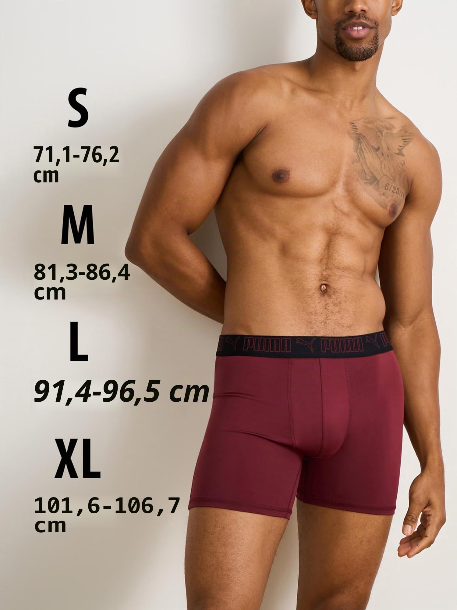 Puma 5 Pack Performance Boxer Briefs Ropa Interior de Hombres Hombre