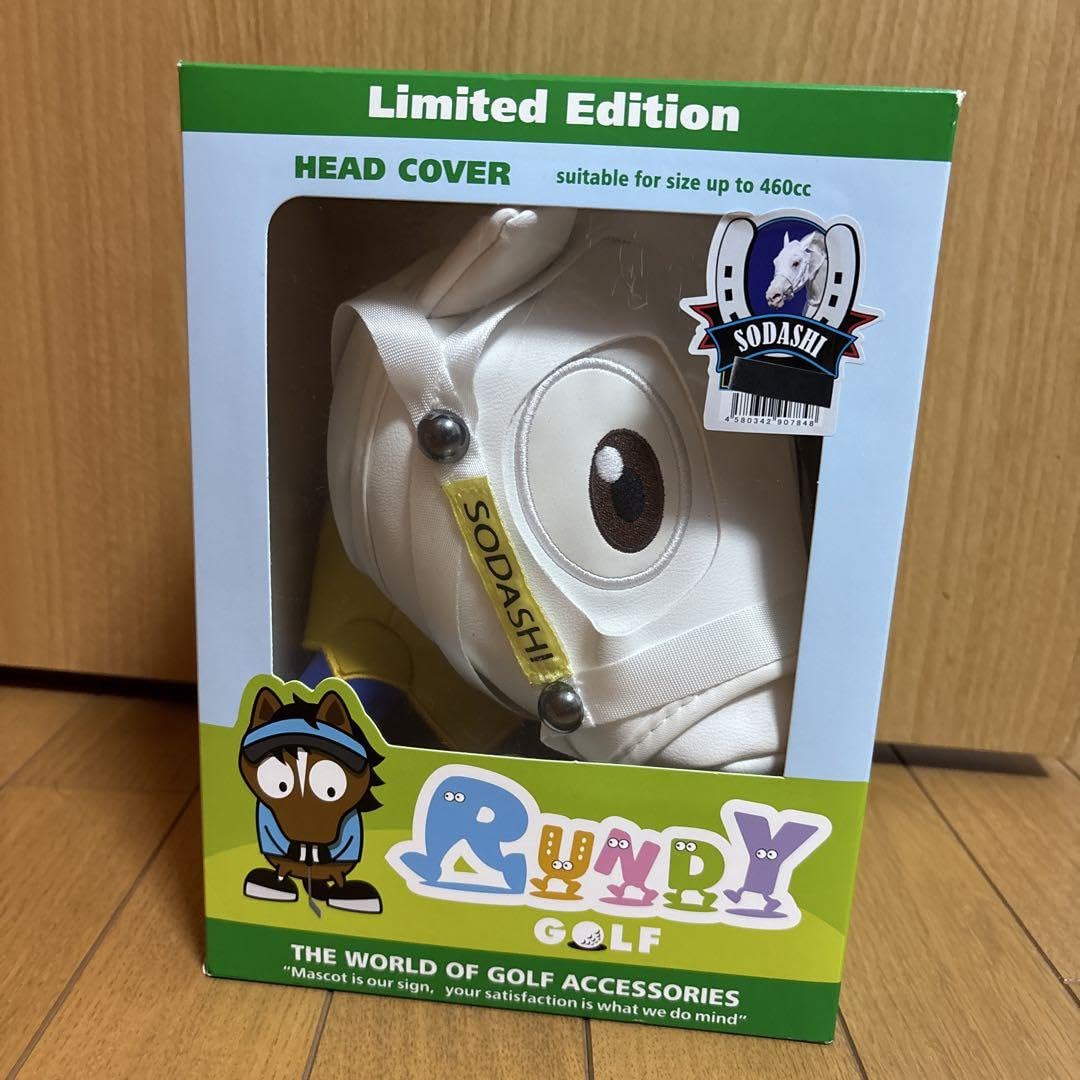 ソダシ限定版ゴルフヘッドカバー460cc用競馬好きに