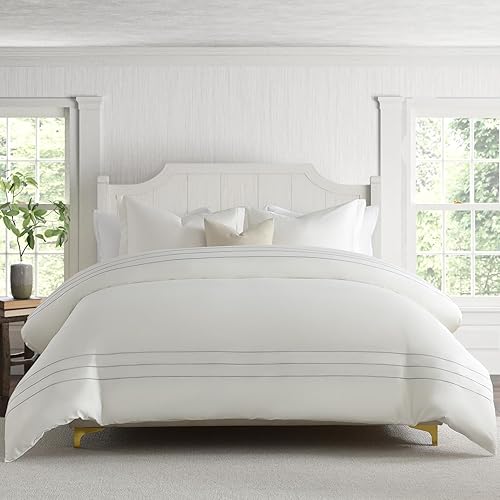 Vista 80 de PERHOM Funda de edredón azul Queen – Funda de edredón de damasco de cachemira tamaño Queen, juego de funda de edredón de 3 piezas, 100% algodón