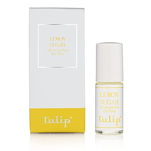 Tulip Perfume Classic Roll On Eau De Parfum, azúcar de limón, 0.6 onzas (modelo: RO LS)