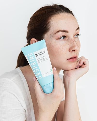 Miniatura 4 de SeSpring Limpiador en gel Cleanse It Out, formulado con Camelia y loto, cuidado de la piel coreano, belleza limpia, vegano, libre de crueldad y sin