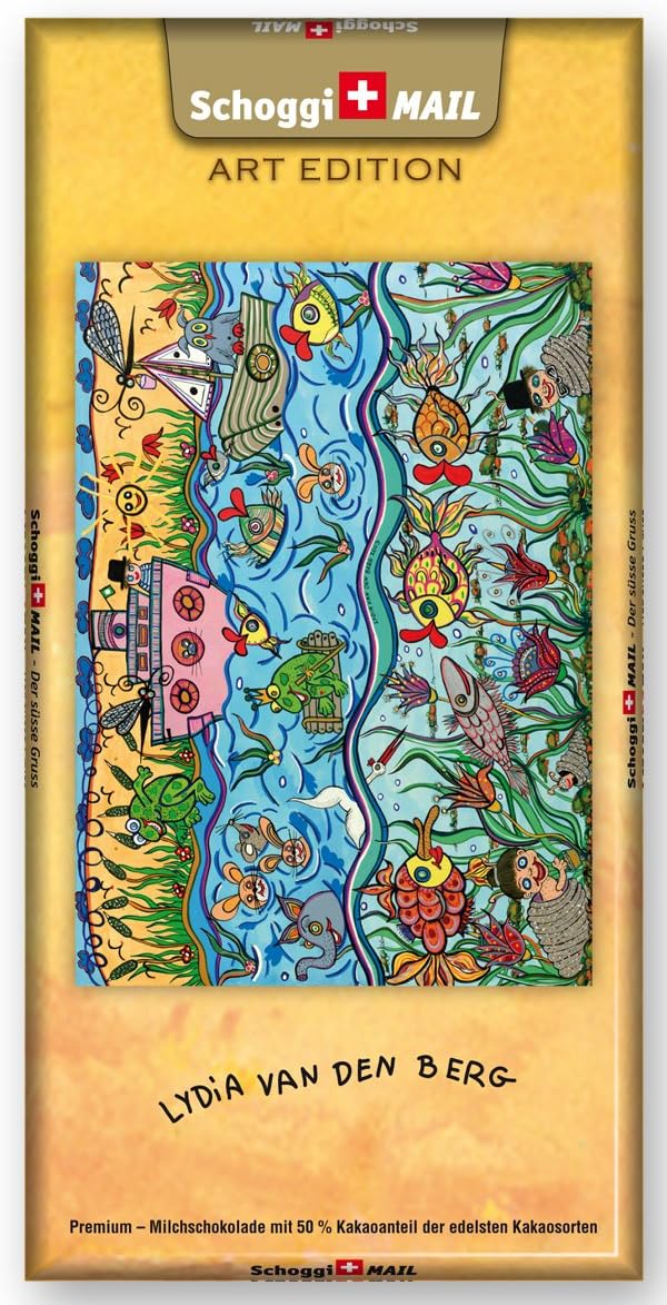 Original SchoggiMAIL - Art Edition Lydia van den Berg - Three Levels -78g