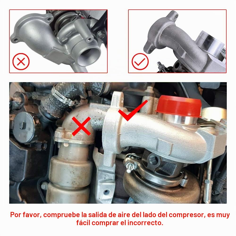 maXpeedingrods Turbocompresor para Citroen para Peugeot 207 1.6 HDI, 90 CV | 49173-07508,49173-07506,49173-07507