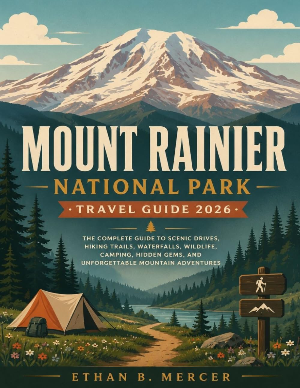 Mount Rainier National Park Travel Guide 2026: The Complete Guide to Scenic Drives, Hiking Trails, Waterfalls, Wildlife, Camping, Hidden Gems, and Unforgettable Mountain Adventures