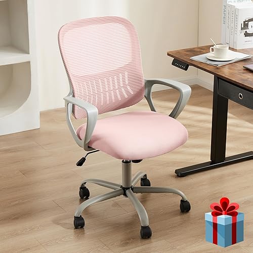 Miniatura 7 de Silla de oficina, silla de juegos de computadora con brazos, sillas ergonómicas de escritorio de oficina en casa con ruedas, silla giratoria de