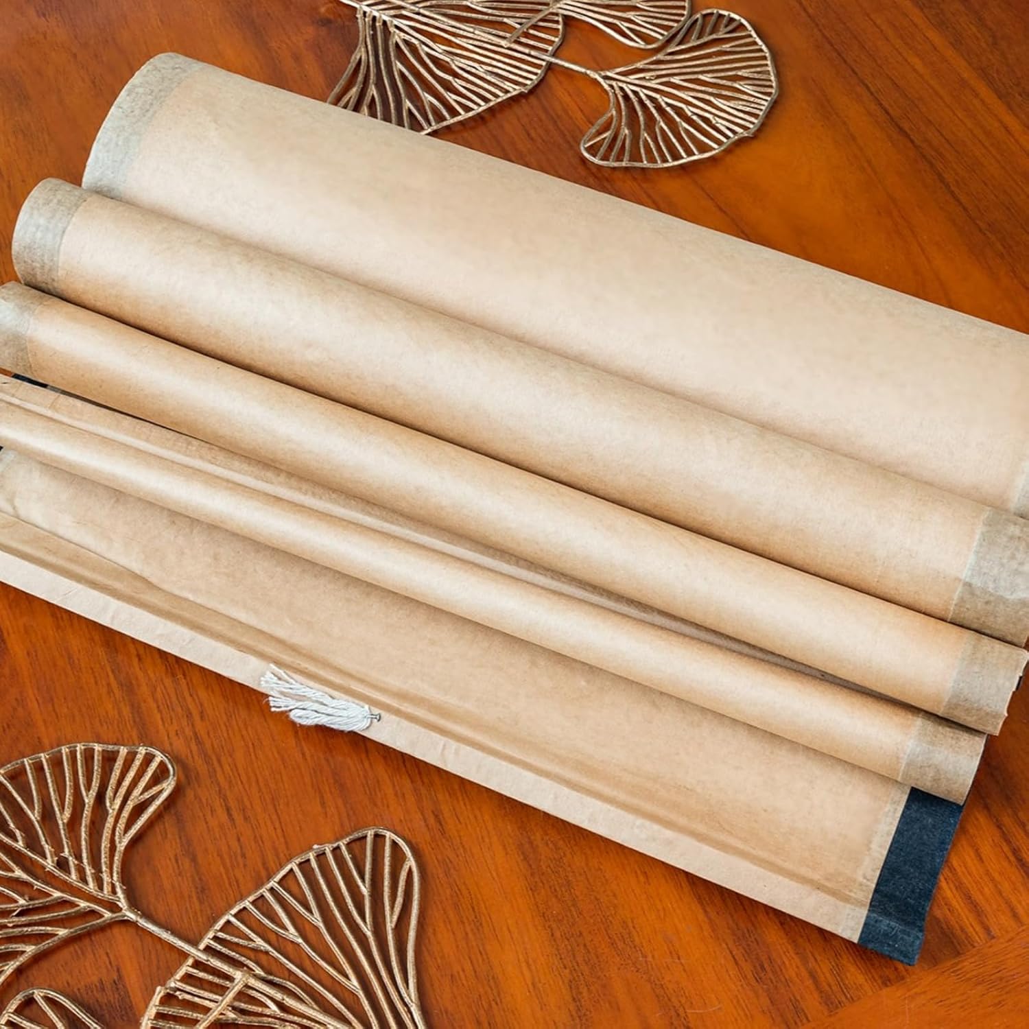 4Pack Wall Scroll Hanging Painting for Room Decor, Ancient Chinese Painting Reproduction Large Beauty
