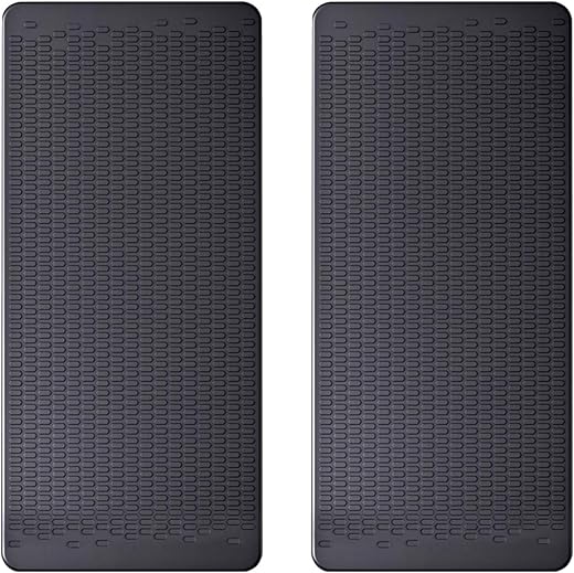 Car Dashboard Non Slip Mat, JIMISHA Anti Slip Pad, Anti Slide Sticky Dash Pad, Multifunctional Fixate Gripping Gel Pad for Radar Detector, Cell Phone, Keys, Glass, GPS, Coins 6.3x2.8 inch (2 Pack)