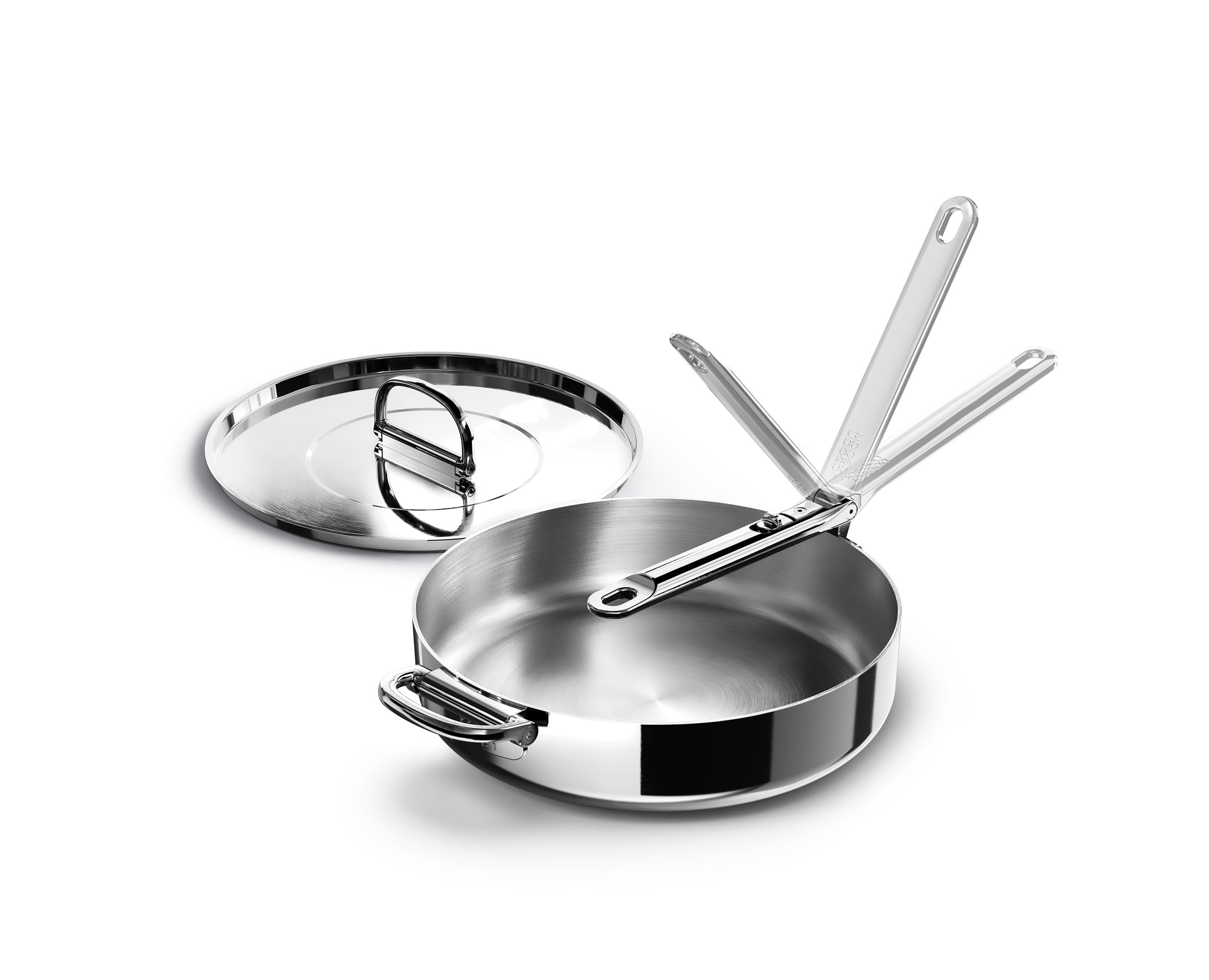 Amazon.com: Joseph Joseph Space Steel 3.5qt Stainless Steel Saute
